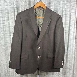 Vintage Jack Nicklaus Hart Shaffer Marx 45R Men's Brown Blazer Sport Coat Jacket